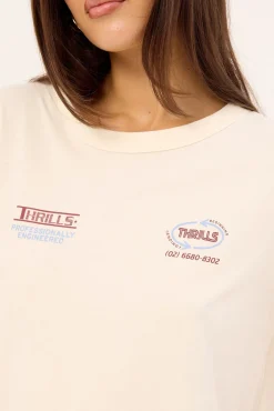 Professionally Engineered Relaxed Tee Heritage White