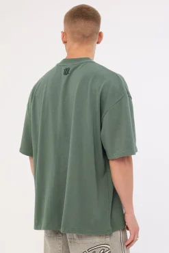 Protocol Heavy Weight Tee Dark Green