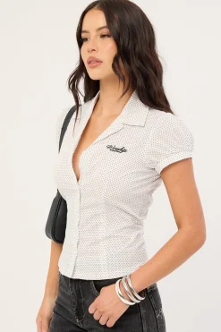 Provoke Short Sleeve Shirt White