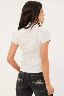 Provoke Short Sleeve Shirt White