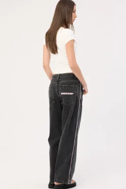Punter Sloucher Jean Black Rinse