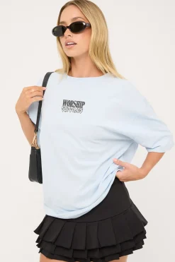 Push Off Relaxed Fit Tee Ice Melt
