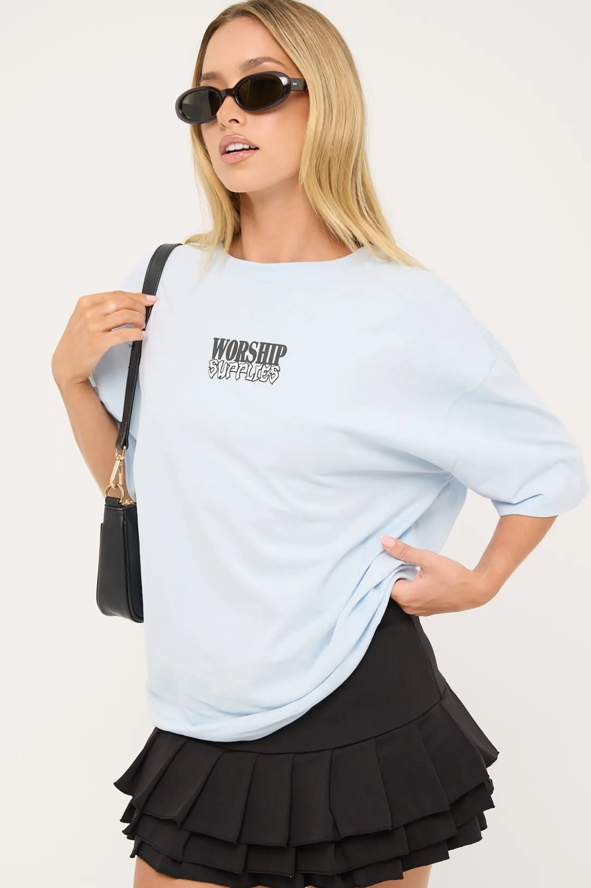 Push Off Relaxed Fit Tee Ice Melt