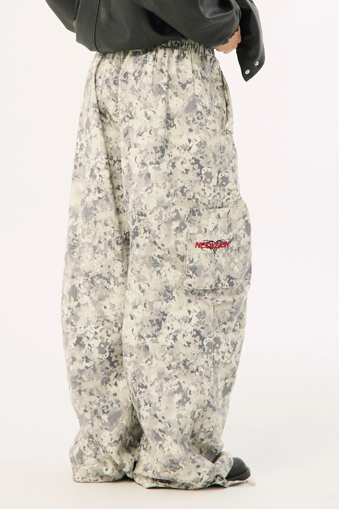 Pyrite Camo Wide Parachute Pant Camo