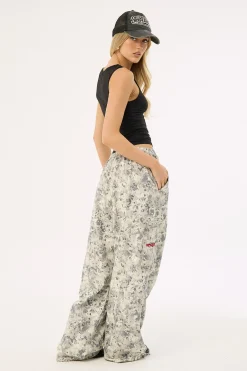 Pyrite Camo Wide Parachute Pant Camo