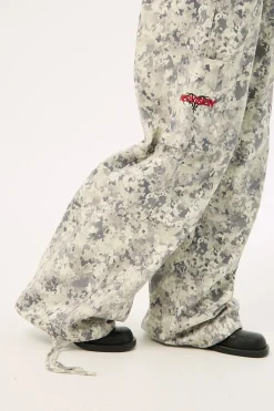 Pyrite Camo Wide Parachute Pant Camo