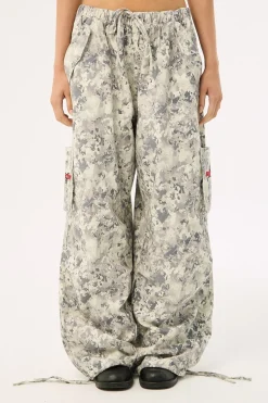 Pyrite Camo Wide Parachute Pant Camo
