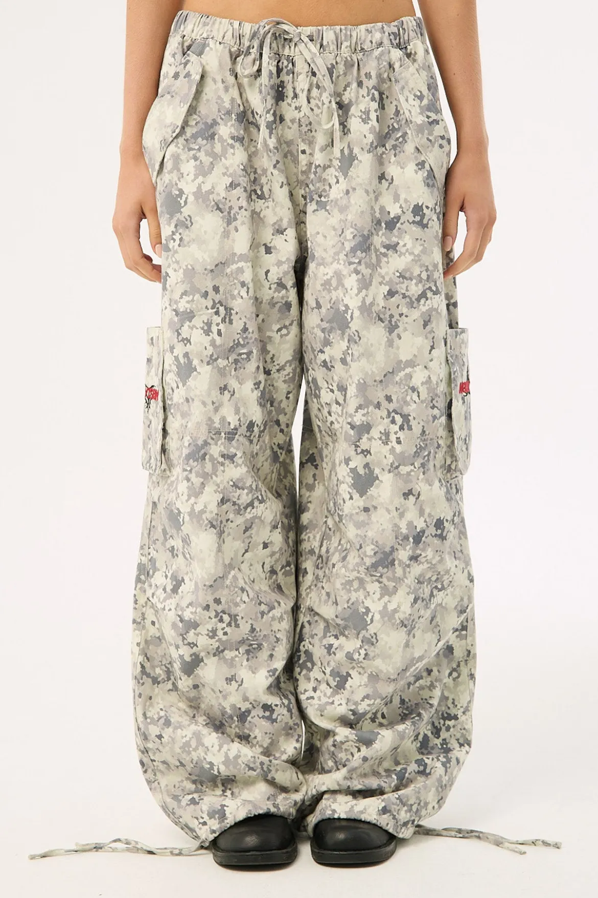 Pyrite Camo Wide Parachute Pant Camo
