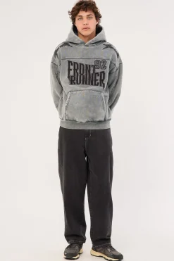 Pyro Hoodie Graphite Wash