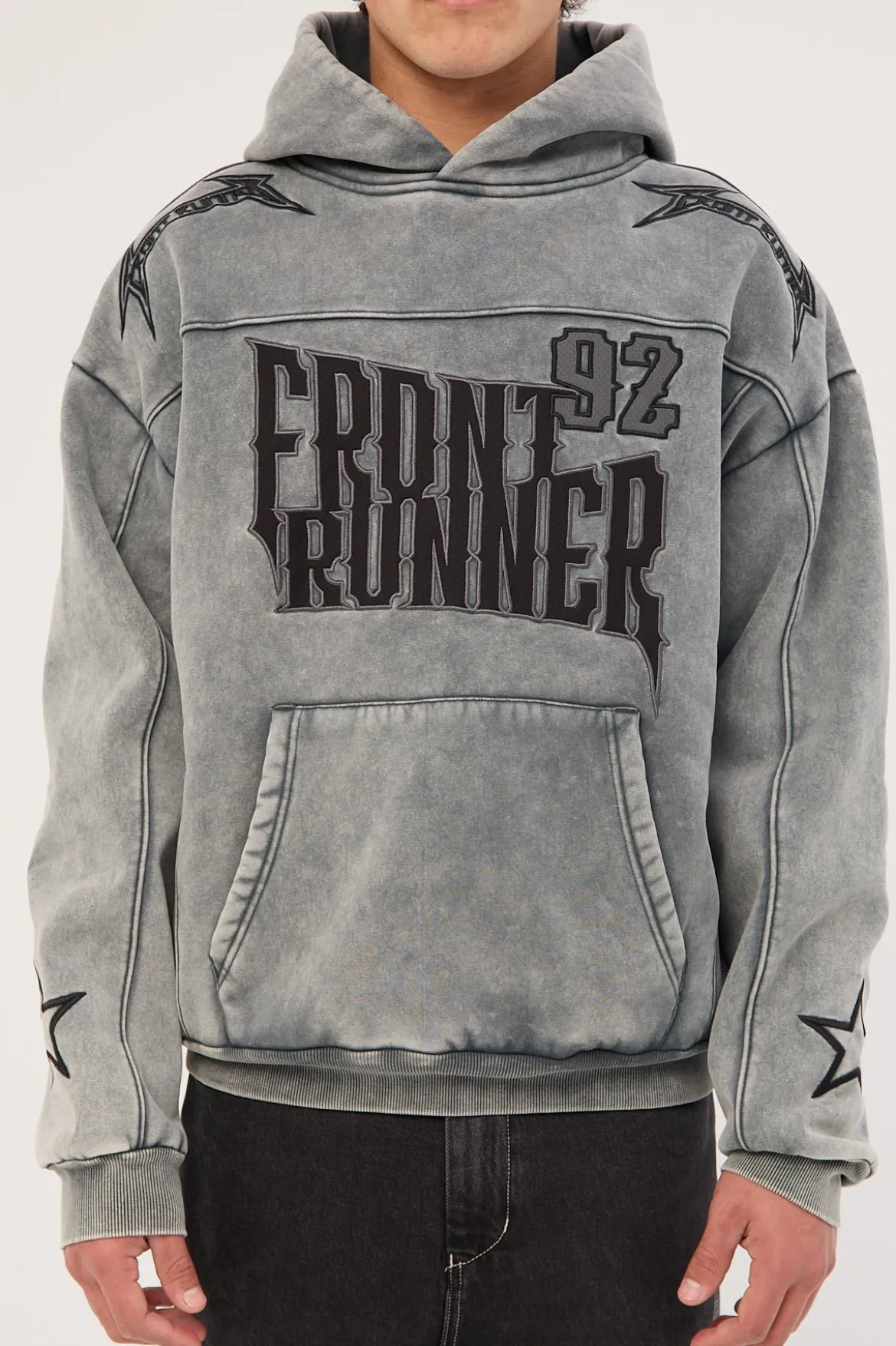 Pyro Hoodie Graphite Wash