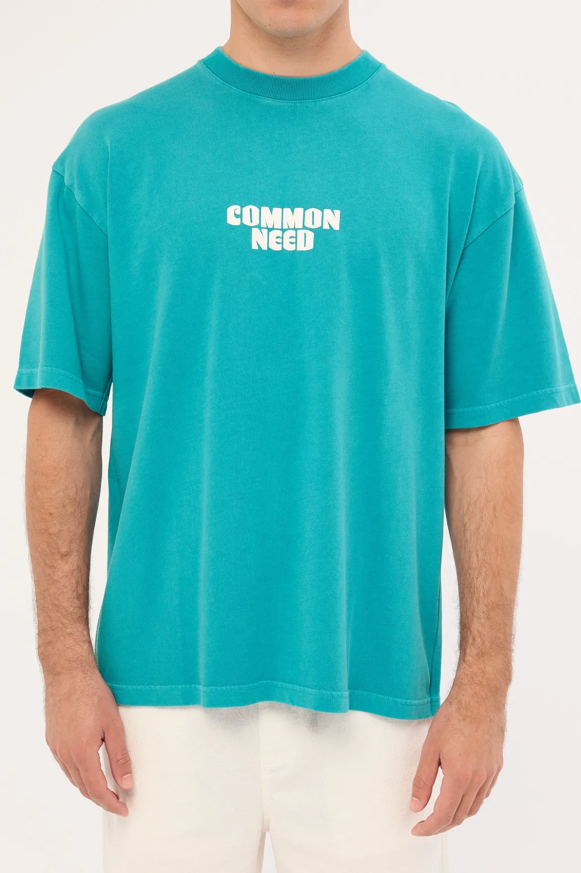 Quest Heavyweight Easy Tee Washed Teal