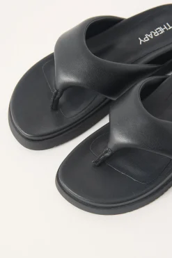 Radar Thong Slide Black