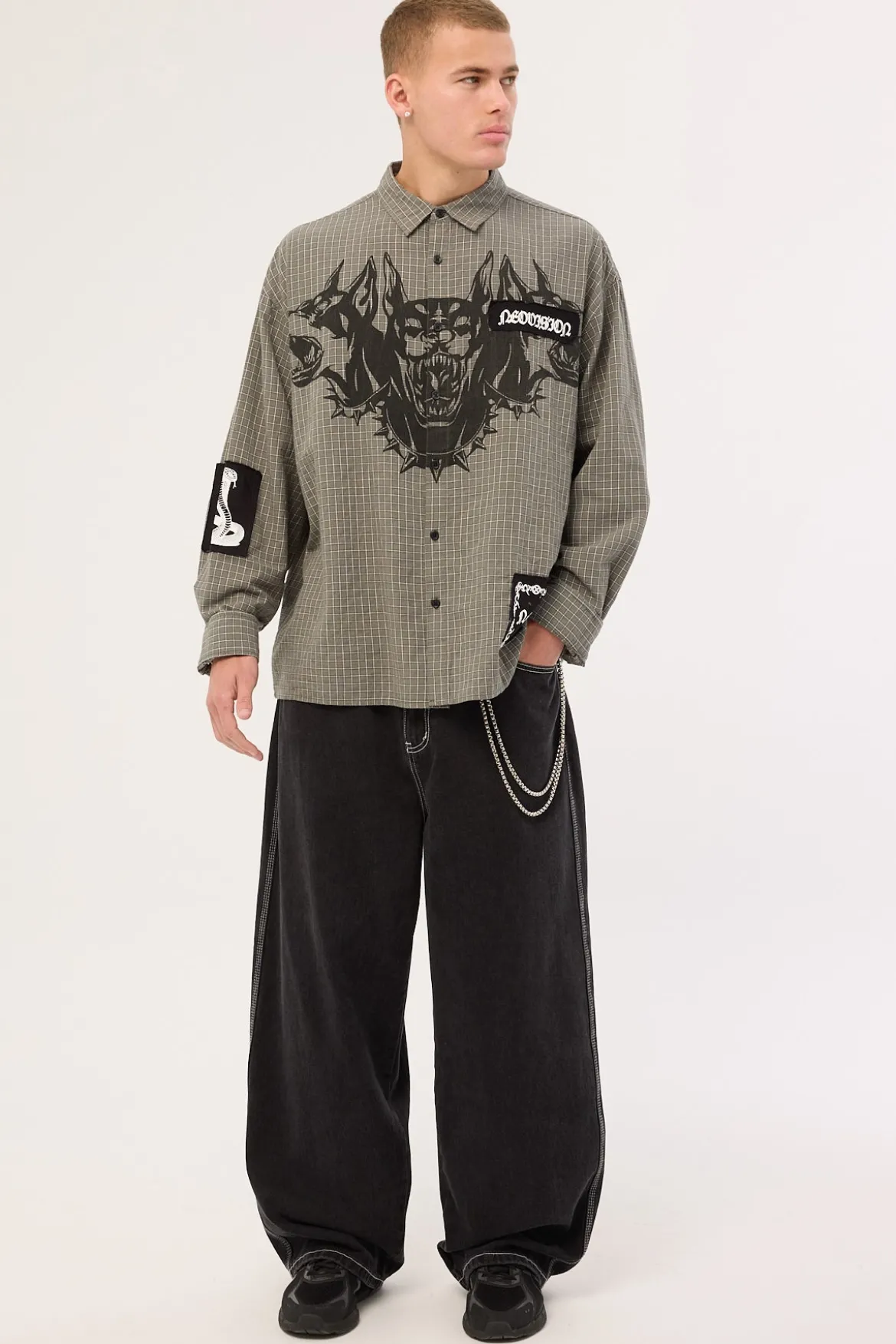 Radical Behemoth Super Baggy Jean Onyx