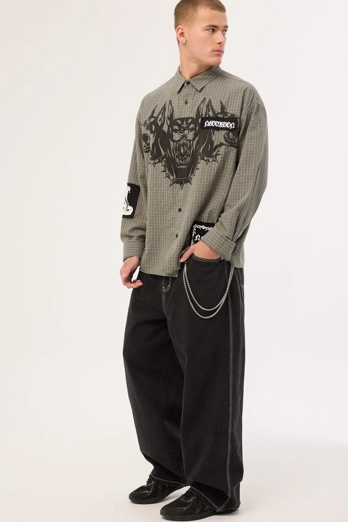 Radical Behemoth Super Baggy Jean Onyx