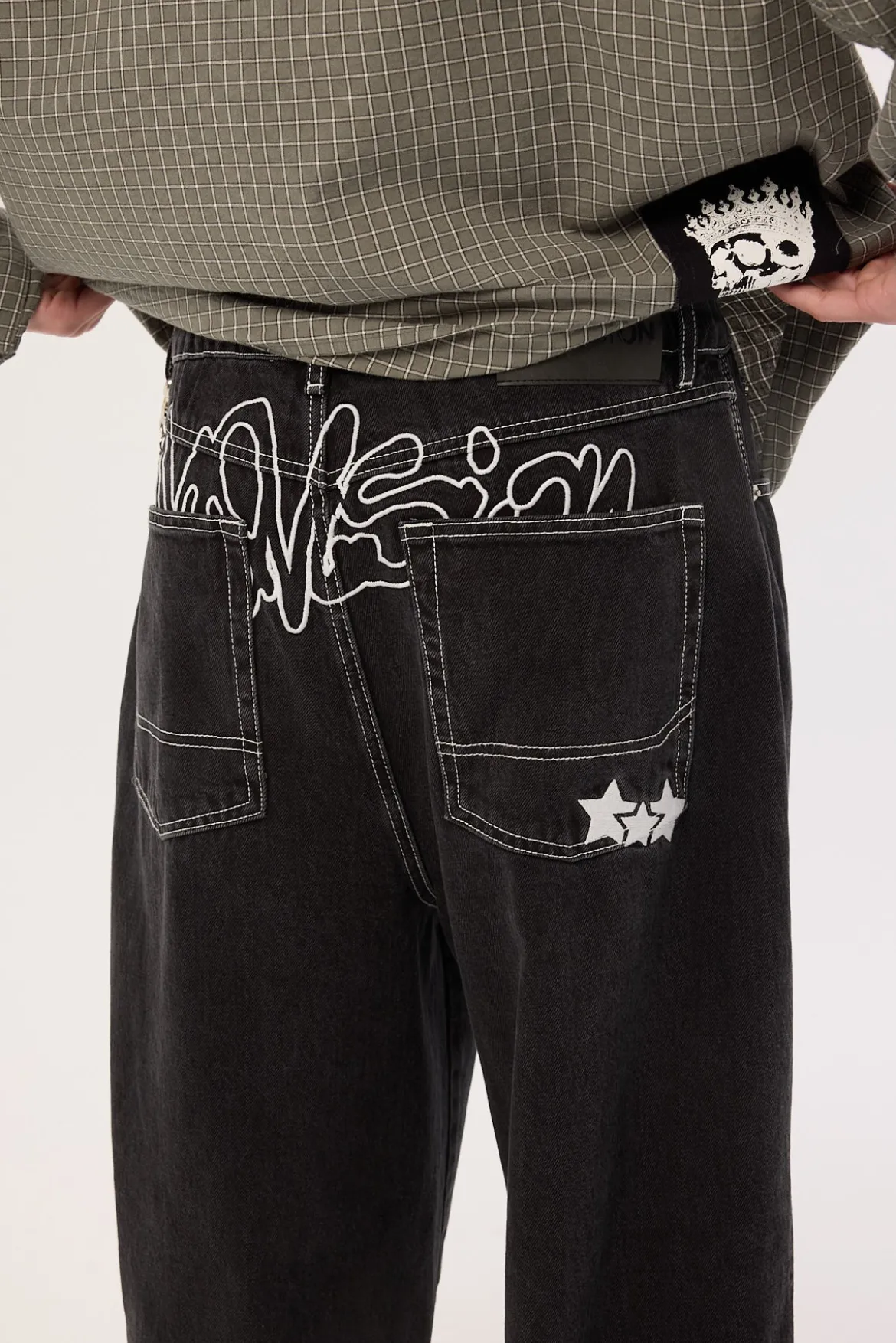 Radical Behemoth Super Baggy Jean Onyx