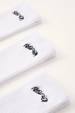 Radical Sock 3 Pack White