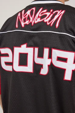 Radical V Neck Jersey Black/Red/White