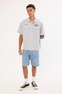 Rager Big Dawg Jean Short Rage Blue
