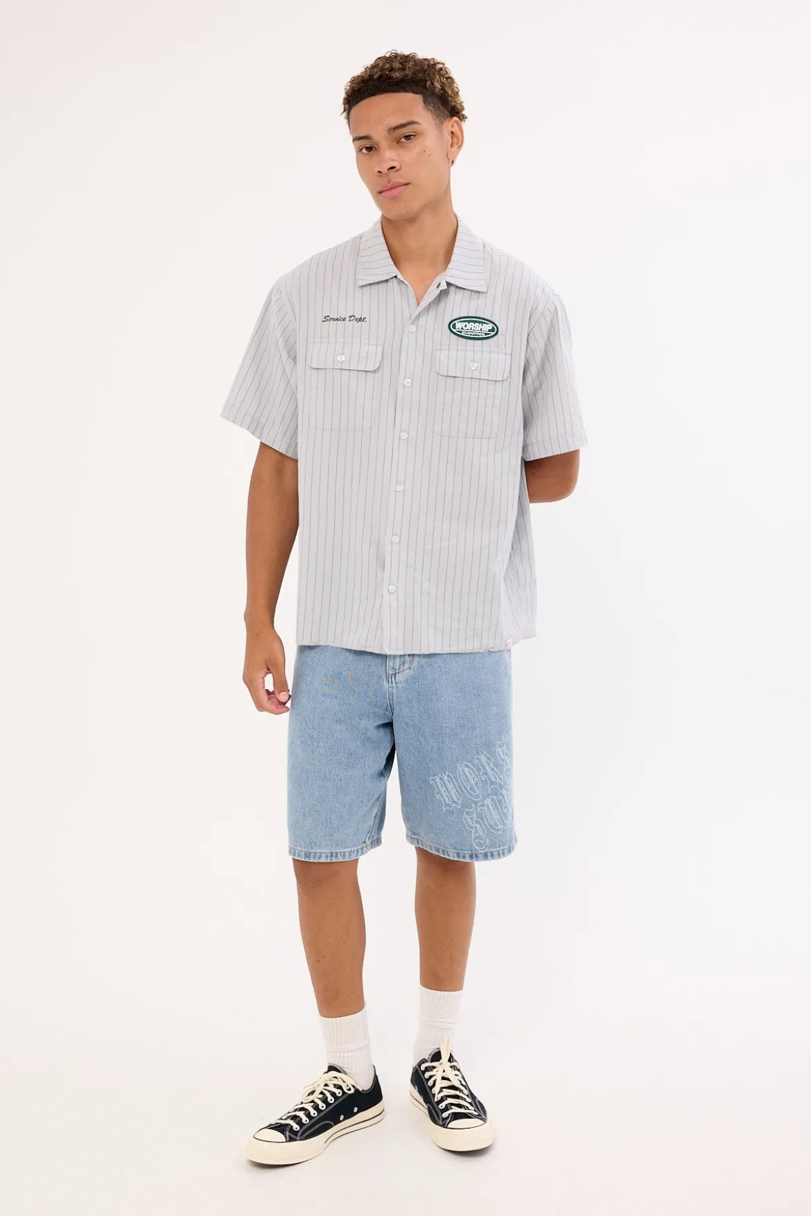 Rager Big Dawg Jean Short Rage Blue