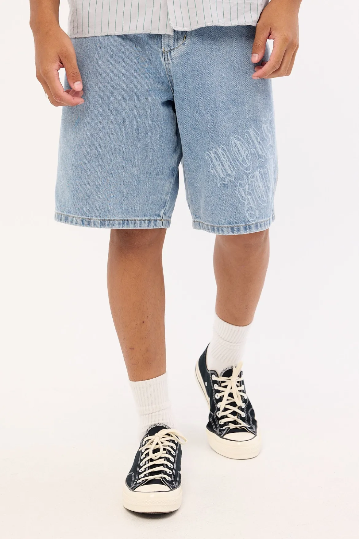 Rager Big Dawg Jean Short Rage Blue