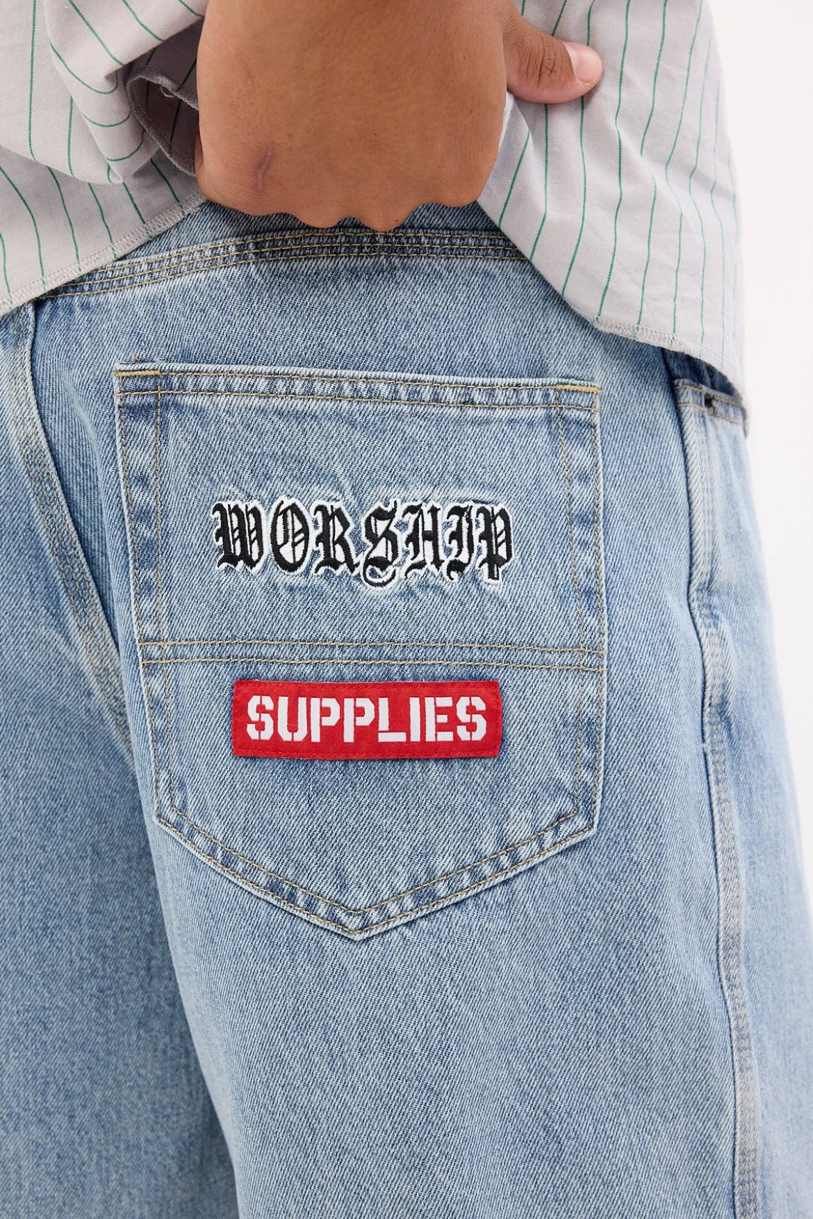 Rager Big Dawg Jean Short Rage Blue
