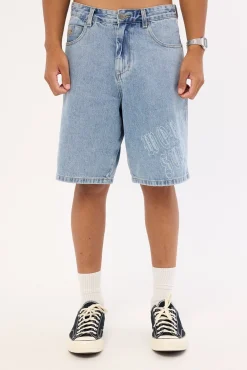 Rager Big Dawg Jean Short Rage Blue