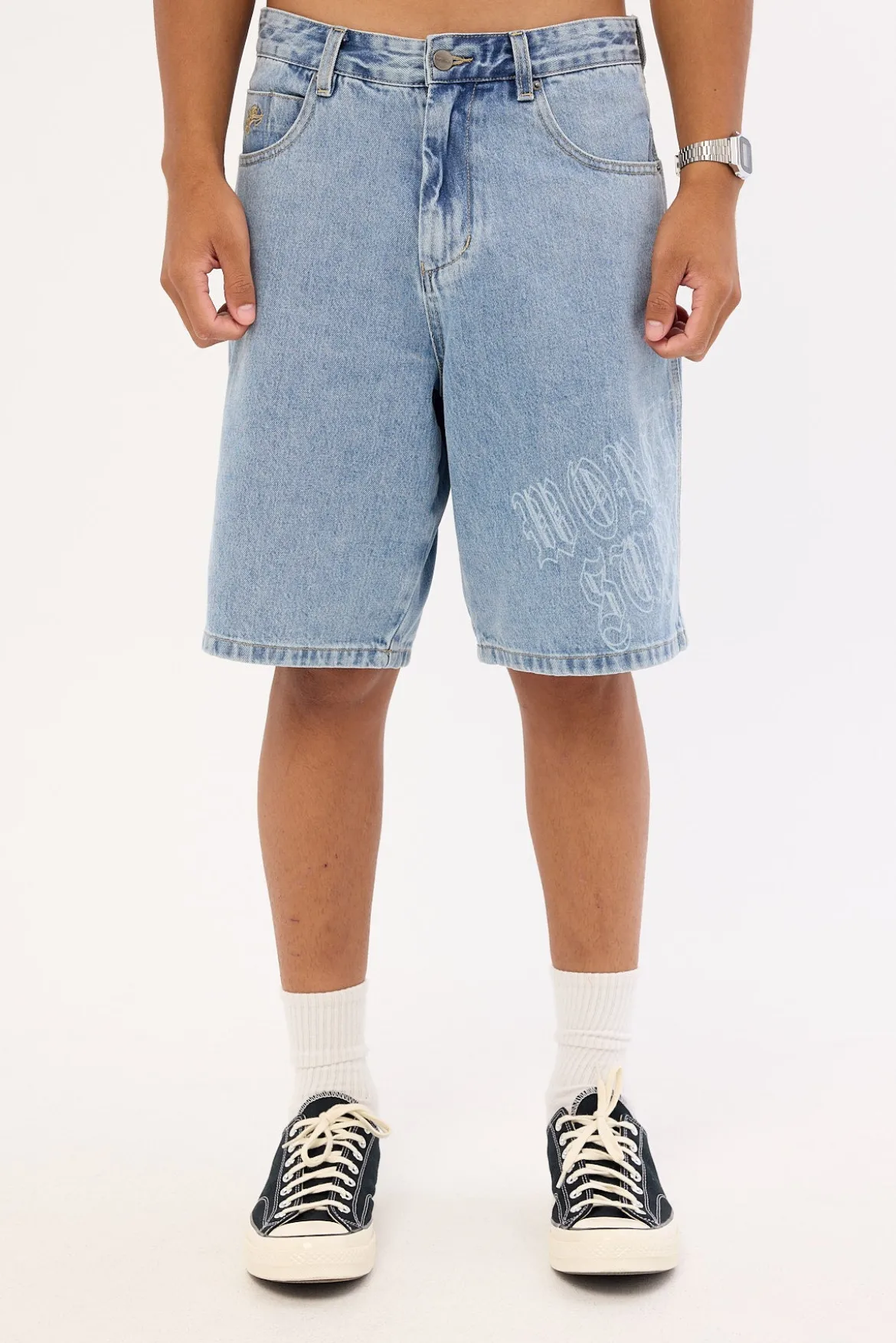 Rager Big Dawg Jean Short Rage Blue