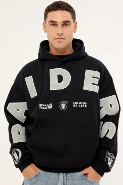Raiders Arch Hoodie Jet Black