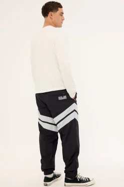 Raiders Nylon Pant Jet Black/Silver