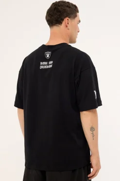 Raiders Shield Tee Jet Black