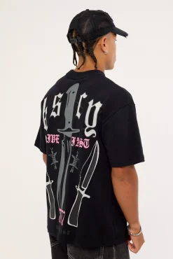 Rambo Street Tee Jet Black