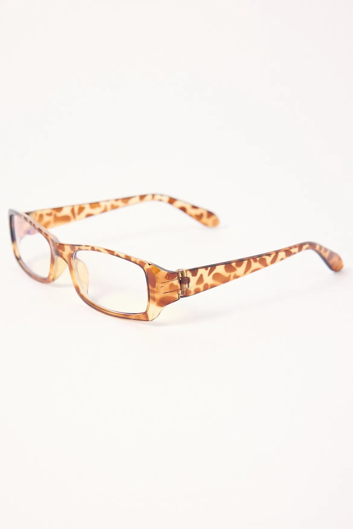 Raya Clear Sunglasses Tort