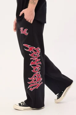 RAZOR BAGGY SWEATPANTS Jet Black