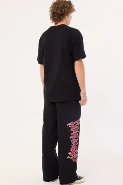 RAZOR BAGGY SWEATPANTS Jet Black