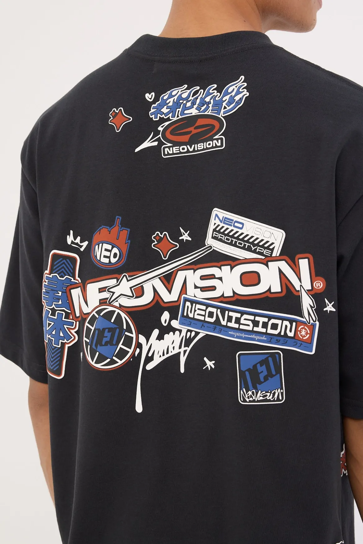 Rebellion Street Super Heavy Tee Night Black