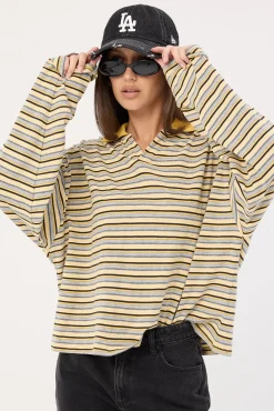 Rebels Jersey Yellow Stripe