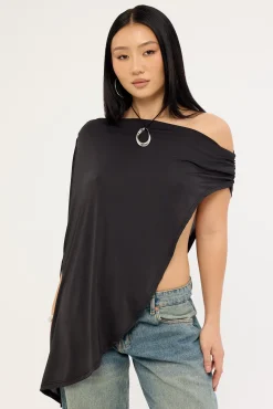 Reborn Poncho Noir