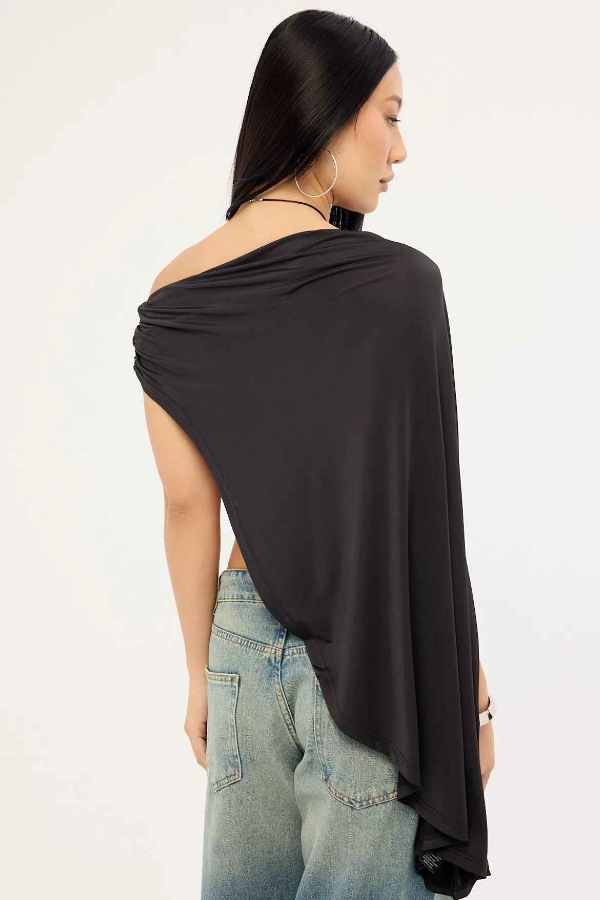 Reborn Poncho Noir