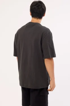 Recharge Slacker Tee Worn Black
