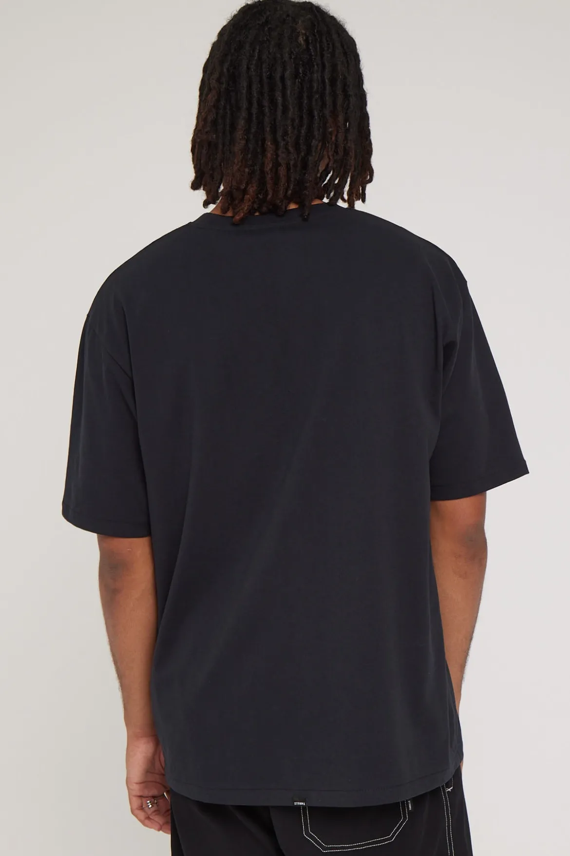 Recruit Oversized Fit Tee Washed Black Washed Black