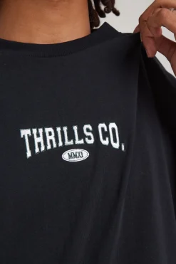 Recruit Oversized Fit Tee Washed Black Washed Black