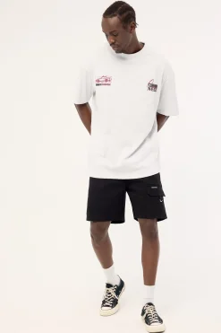 Redline Heavyweight Boxy Tee Snow Marle