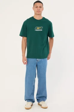 Reebok Logo Tee Collegiate Green