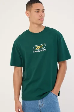 Reebok Logo Tee Collegiate Green