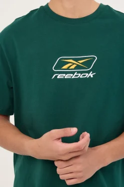 Reebok Logo Tee Collegiate Green