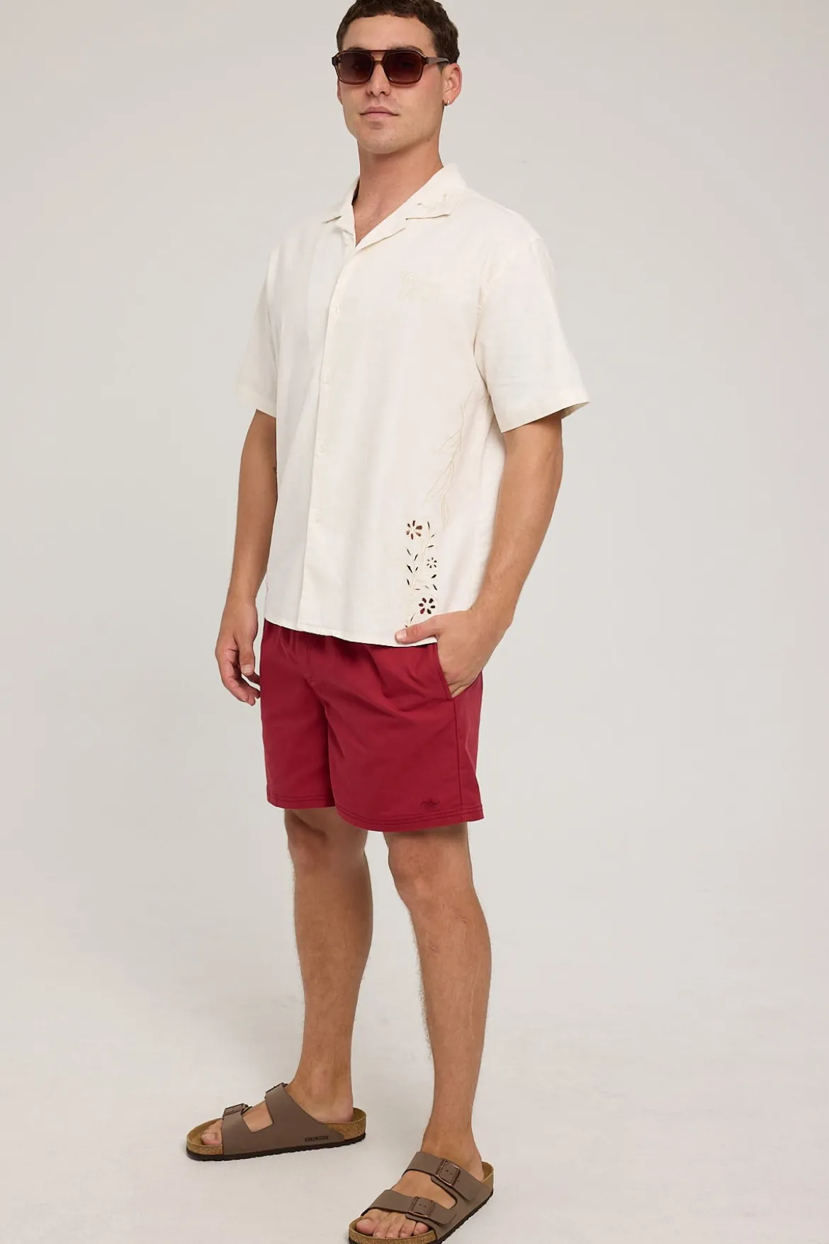 Reef Organic Swim Short Bordeaux