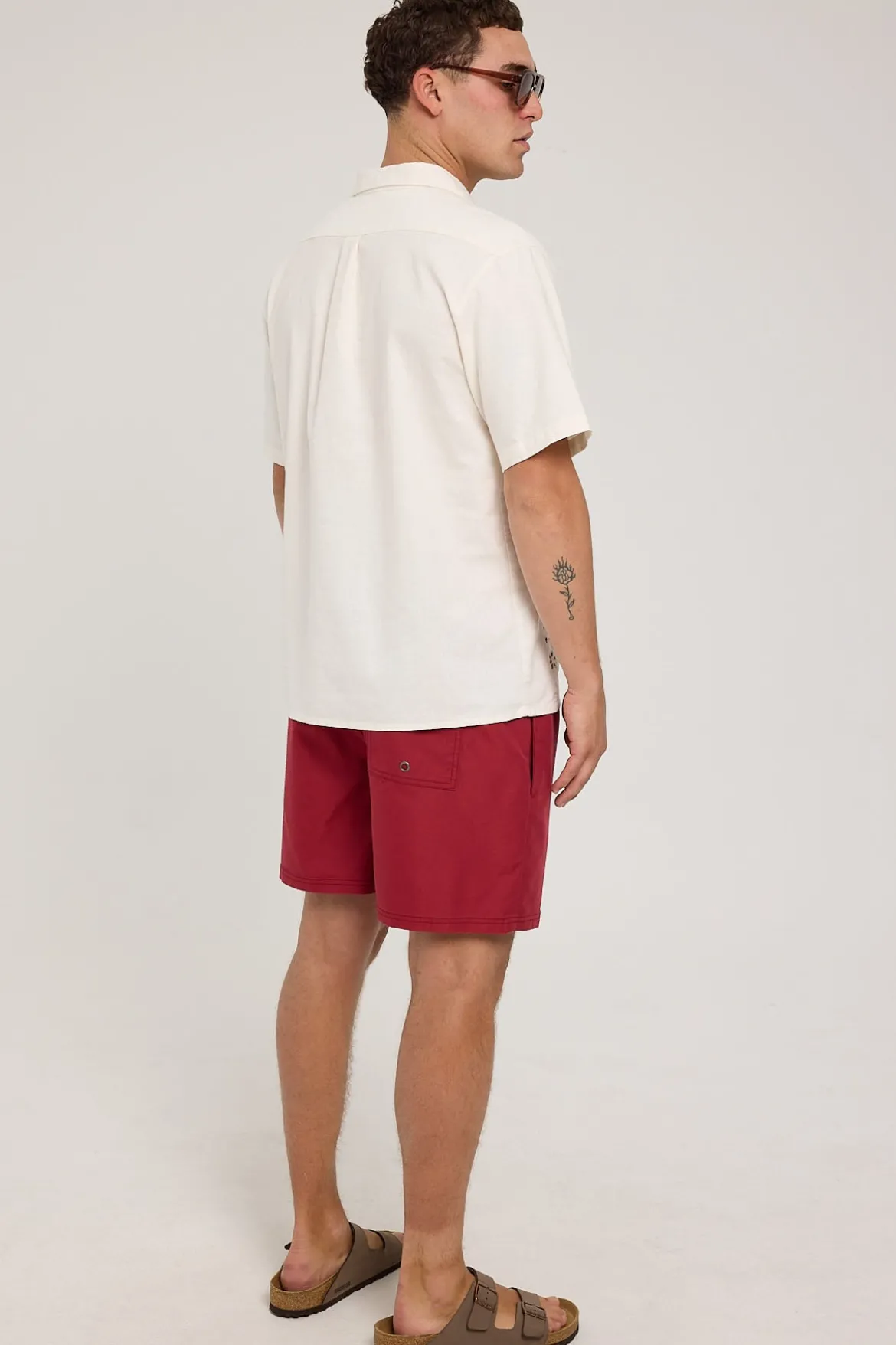 Reef Organic Swim Short Bordeaux
