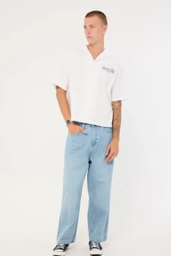 Refine Baggy Jean TIDE BLUE