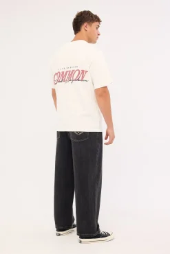 Refine Baggy Jean Washed Black
