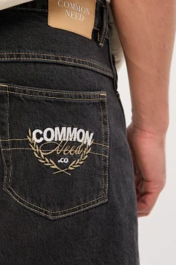 Refine Denim Jort Storm Black
